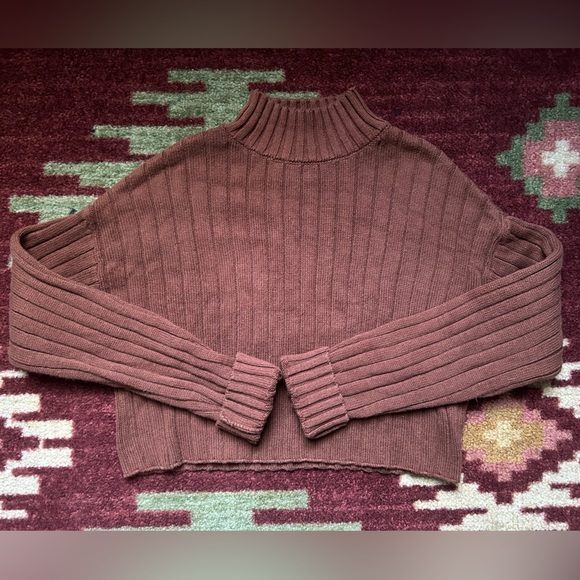 Pacsun Crop Knit Sweater - Picture 3 of 3